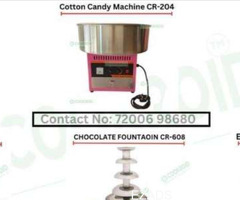 Popcorn Machine,Cotton Candy,SweetCorn,Egg Roll,Chocolate Fountain